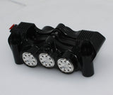 B-62 6-PISTON MONOBLOCK BRAKE CALIPERS, FOR 13" ROTOR -CHROME