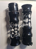 BIG DOG XL GRIPS BLACK RAPTOR OR HOLY HANDS FOR BIG DOG MOTORCYCLES USA MADE