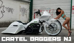 Harley 30 or 32 wheel Touring Bolt On Big Wheel kit - 1989-2023