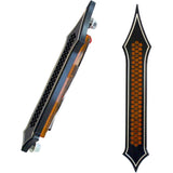 HARLEY BAGGER BAG & Lights, Bag Light, "Tribal Drilled", *Nights Series* W/Amber LED