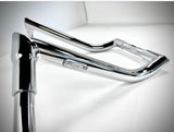 CARLINI Panty Dropper 1.50” 18” Chrome Throttle By Wire for Softails
