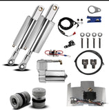 Harley Davidson Evolution Softail Front And Rear Air Ride Suspension Kit 1984-1999 (PUCKS)