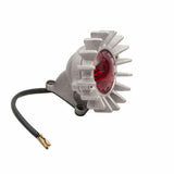 MOTORCYCLE BIG FIN TAIL LIGHT FENDER MOUNT SHOT BLAST, RUN, TAIL & PLATE LIGHT