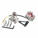 MOTORCYCLE BEL AIR TAIL LIGHT FENDER MOUNT SHOT BLAST, RUN, TAIL & PLATE LIGHT