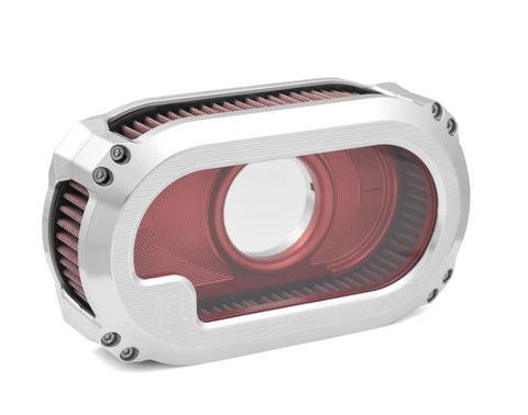 NXT-01MR Next Level Air Cleaner Kit, Machined/Red Anodized