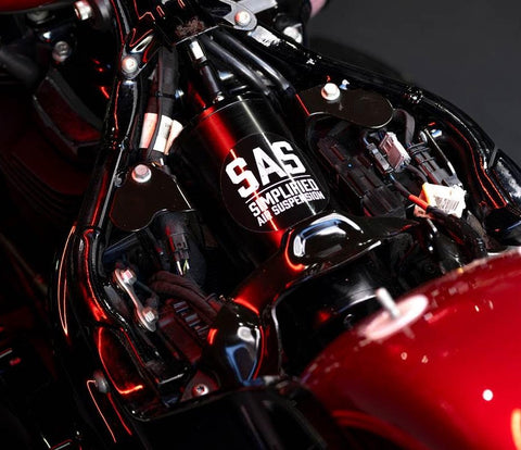 SAS AIR SUSPENISON FOR HARLEY M8 ENGINE MOTORCYCLES