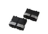 99 up TWIN CAM FITMENT ROCKER BOXES BLACK CONTRAST  , NOT FOR M8