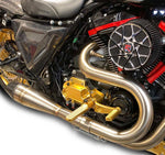 HHI Dominator Mid Control Conversion Kit, Harley M8 Evo & Twin Cam Mid Controls
