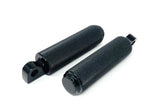 MOTORCYCLE KNURLED FOOT PEGS USA MADE BLACK , GOLD , POLISHED HARLEY & CUSTOMS