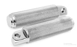 MOTORCYCLE KNURLED FOOT PEGS USA MADE BLACK , GOLD , POLISHED HARLEY & CUSTOMS
