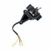 MOTORCYCLE TAIL LIGHT FENDER MOUNT BLACK, RUNNING, TAIL LIGHT & PLATE LIGHT