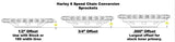 Belt to Chain Conversion Sprocket for 6 Speed Harleys, 24 Tooth