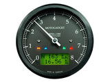 MOTORCYCLE TACHOMETER Chronoclassic 10K green LCD (msc)
