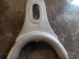 AXLE BLOCKS LOOP STYLE FITS 1 INCH TUBING, 3/4 AXLE WITH ADJUSTERS/ USA MADE / IN STOCK