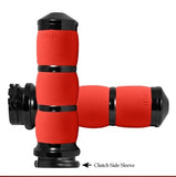 Air Cushion Anodized Grips USA Made Cable or FBW BLACK, ORANGE OR WHITE