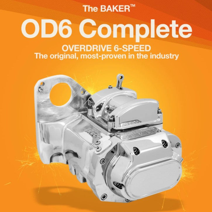 BAKER MOTORCYCLE PRE 2006 DYNA OD6: OVERDRIVE 6-SPEED