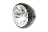 BLACK MOTORCYCLE LED HEADLIGHT 7 INCH