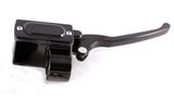 Handlebar brake master cylinder 5/8″ bore single disc 1973-2006 Softail®, fits 1″ bars CHROME, BLACK , POLISHED