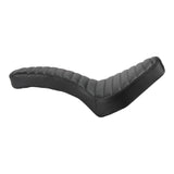 HARDTAIL RIGID COBRA SEAT BLACK PLEATED