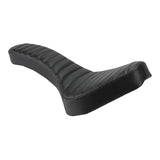 HARDTAIL RIGID COBRA SEAT BLACK PLEATED