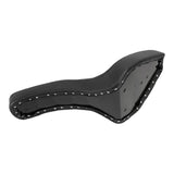 HARDTAIL RIGID COBRA SEAT BLACK PLEATED