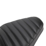 HARDTAIL RIGID COBRA SEAT BLACK PLEATED