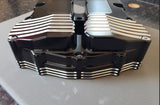 Kens Factory Harley Milwaukee 8 , M8 only Contrast Cut Rocker Boxes High End Billet Rocker box set  Billet Kens Factory