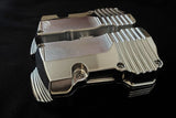 Kens Factory Harley Milwaukee 8 / M8 Harley rocker Boxes , Show Polished Billet/ High End