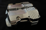 Kens Factory Harley Milwaukee 8 / M8 Harley rocker Boxes , Show Polished Billet/ High End