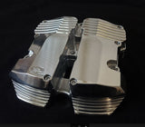Kens Factory Harley Milwaukee 8 / M8 Harley rocker Boxes , Show Polished Billet/ High End