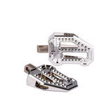 BMX STYLE FLOORBOARDS BILLET MOTORCYCLE BOARDS , SOFTAILS, CUSTOM,S, BAGGERS