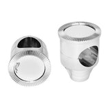 CARLINI CHROME OR BLACK 1.50 EL PRESIDENTE MOTORCYCLE RISERS