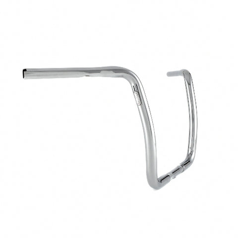 Carlini Motorcycle Handlebar  Flying Ape 1.50” 14” Chrome Throttle By Wire