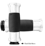 Air Gel Motorcycle Grips , Cable or FBW USA Made Chrome or Black