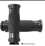 Air Gel Motorcycle Grips , Cable or FBW USA Made Chrome or Black