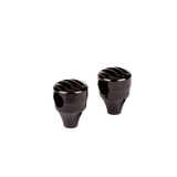 MOTORCYCLE RISERS 2 INCH TALL 1 INCH FITMENT BILLET ANODIZED