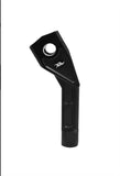 HARLEY RISERS High End Anodized Billet Black, Straight Risers or Pullback Risers