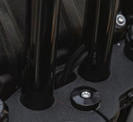 2025 LOW RIDER ST -BARS , RISERS & GUAGE RELOCATION KIT IN THIS OFFER 1.25" Pullback Riser Low Bend Moto Bar (Gloss Black)