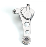 2 PISTON CALIPER AND BRACKET 11,5” FOR SPRINGER LEFT SIDE ( polish )