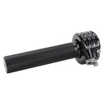 METRIC / CUSTOMS 7/8" Single Cable Motorcycle Throttle - Polished Honda/ Yamaha