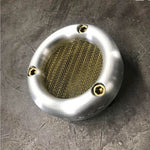 Aluminum KR Bee Blocker w brass screen - S&S super E & G carburetor velocity stack