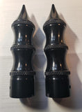 Spike BLACK SPIKE KNURLED OR SPIKE T BAND  Motorcycle Grips/ cable / for Harley, Honda & Yamaha / USA Made