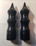 Spike BLACK SPIKE KNURLED OR SPIKE T BAND  Motorcycle Grips/ cable / for Harley, Honda & Yamaha / USA Made