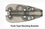 Chopper Stretched Gas Tank Indented 24 inch long 5.3 gallons,  / In Stock Ships Next Day
