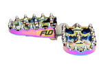 FLO Motorsports Moto Style Pegs FOR HARLEY/ CUSTOMS USA MADE COLORS
