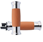 Indian Air GEL Tan Anodized Grips Motorcycle Grips