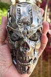 TERMINATOR ART SKULL TAIL LIGHTS FOR MOTORCYCLES