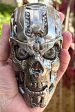 TERMINATOR ART SKULL TAIL LIGHTS FOR MOTORCYCLES