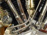 Panhead Rocker Box-Feed Oil Line Kit