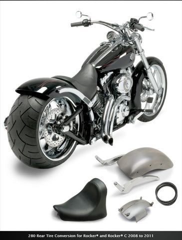 Menace Ape Meathook 16'' 1.5 Stepped Chrome Throttle By Wire (2015+ Road  Glide Only) - Carlini Design